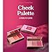 VT X BTS Super Tempting Cheek Palette/blusher palette, blusher makeup, 3 color blusher (02 FOREVER YOUNG)