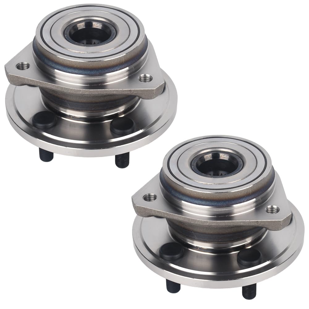 Photo 1 of Autoround 513084 Front Wheel Hub and Bearing Assembly 2PCS fit for Jeep Cherokee Wrangler Grand Cherokee TJ Comanche Wagoneer 5 Lug