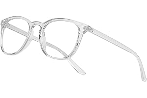 Occffy Blue Light Blocking Glasses Transparent Lens Filter UV400 Anti Glare Computer Gaming Glasses For Men Women