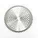 Wisamic 10 inch 60T Carbide Blade Tip Brush Cutter Trimmer Weed Eater Blade-1 Pack