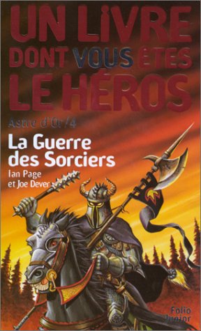 LA GUERRE DES SORCIERS (INACTIF- FOLIO JUNIOR LIVRE HEROS (2)) by DEVER/PAGE