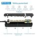 Power Strip with USB, BTGGG Surge Protector Power Strip 4 Outlets with 4 USB Ports, 6ft Power Cord, 600 Joules Overload Protection