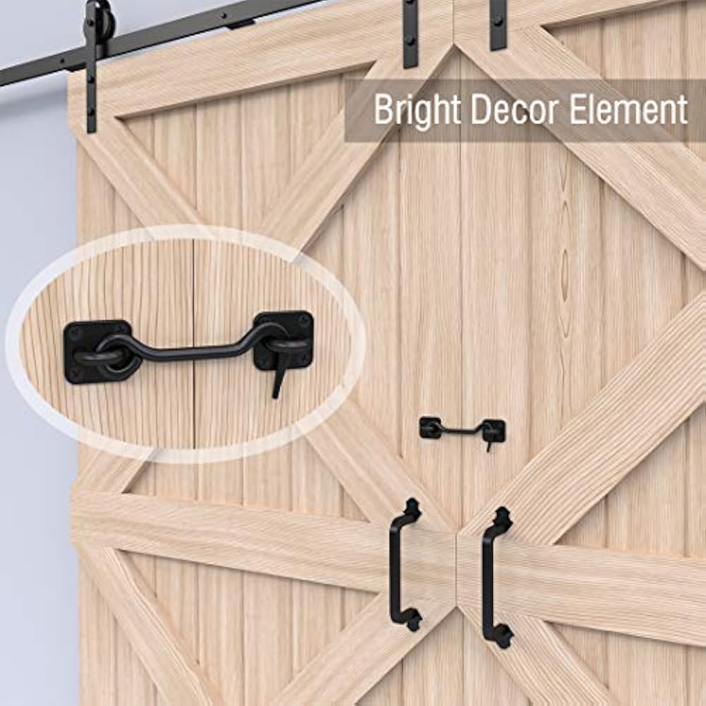  Sliding Barn Door Latch Lock Locking Barns Double Doors Gates Garage