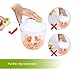 Manual Food Chopper 5 Blades 1000 ml,Sedhoom Powerful Easy Pull Upgraded Hand Held Vegetable Onion Chopper/Food Processor/Blender