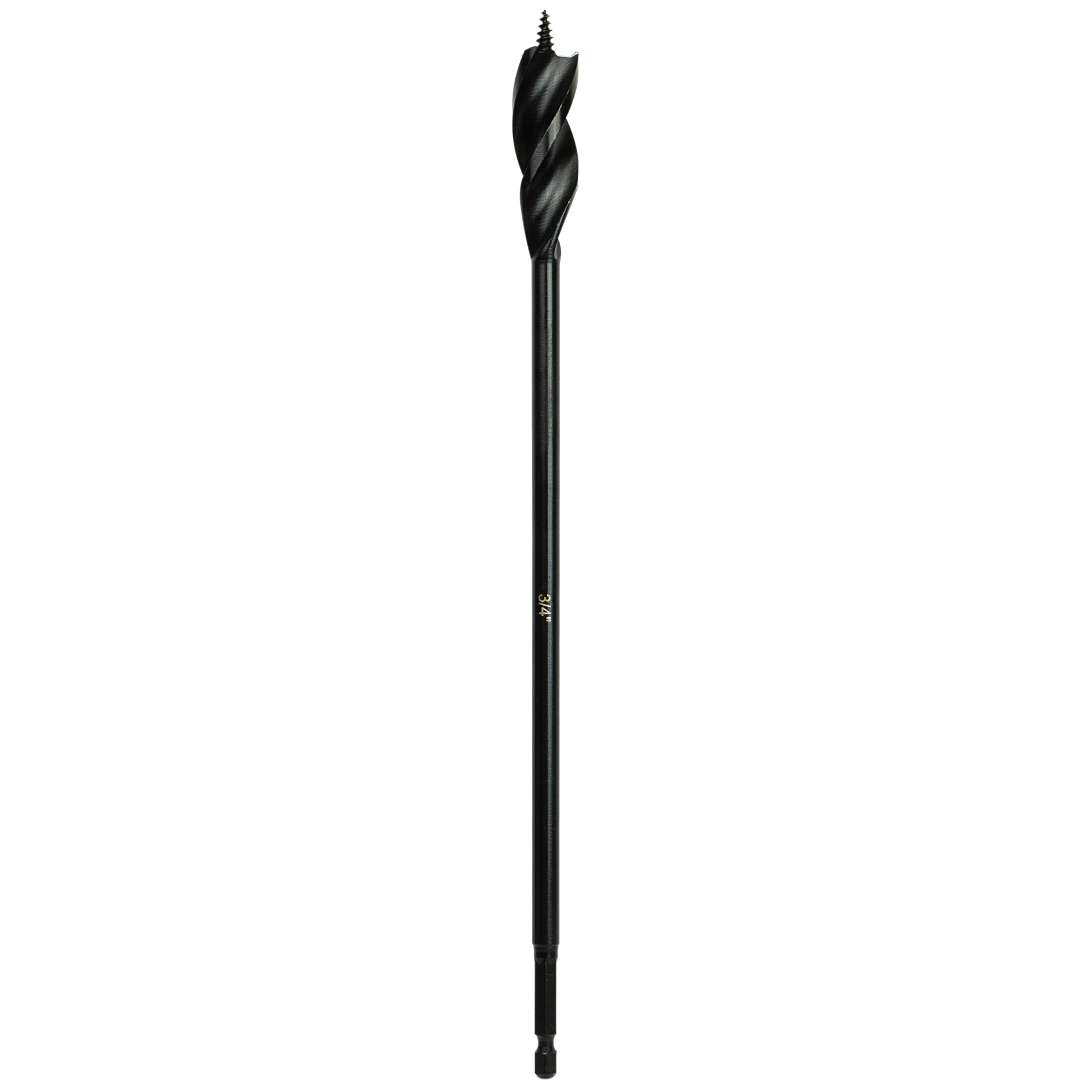 Greycore Tools 3/4 Inch x 12 Inch 3-Flute Auger