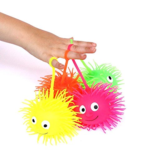 Flashing Panda Multi-Color LED Flashing Puffer Yo-Yo 2" Mouse, Assorted Colors - 1 Mouse - Thumbnail 4