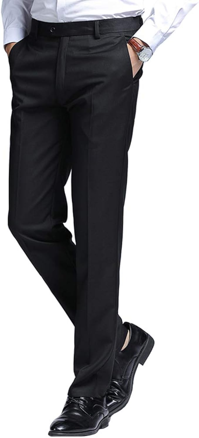 straight fit formal pants