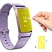 QIBOX Screen Protector Compatible with Fitbit Charge 3, Full Coverage Waterproof Screen Protector Film Cover Saver Compatible with Fitbit Charge 3 Wristband Smart Fitness Watch Tracker [12 Packs]