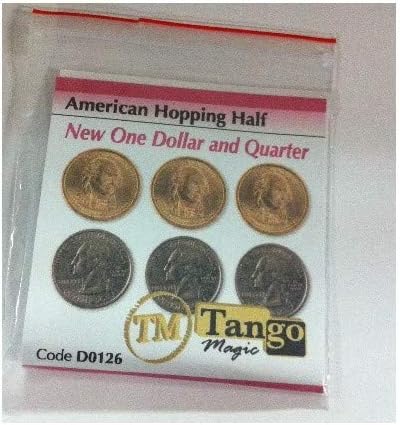 Tango Magic American Hopping Half w/One Dollar and One Quarter Dollar (D0126)