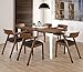 24pcs Chair Legs Socks, Knitted Furniture Leg Floor Protectors, Chair Feet Covers for Bar Stool, Dinning Chairs or Table, Protect Hardwood Floors from Scratches and Reduce Noise (Brown)