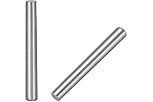 uxcell 45# Carbon Steel GB117 40mm Length 4mm Small End Diameter 1:50 Taper Pin 20Pcs