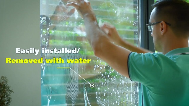 6 HIDBEA+Reflective+Removable+Decorative+Black+Silver