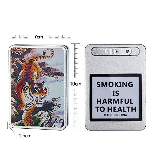 USB Cigarette Lighter Case Cigarette Box Regular Cigarettes Electronic