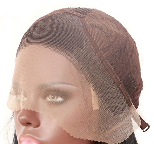 Ebingoo Handmade Women Synthetic Lace Front Wig Heat Resistant Natural Long Wavy Fiber Hair Pink Color (24inches)