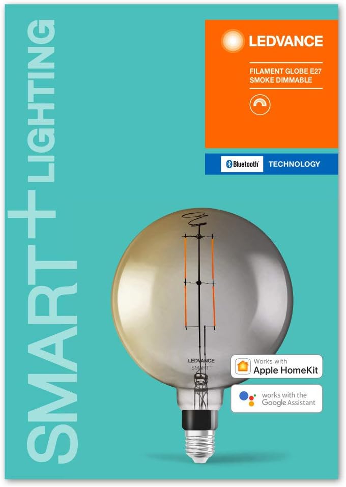 LEDVANCE Smart Led Lamp with Bluetooth, E27, Dimmable, Warm White (2700 k), Replaces Incandescent Lamps with 37 W - Image 3
