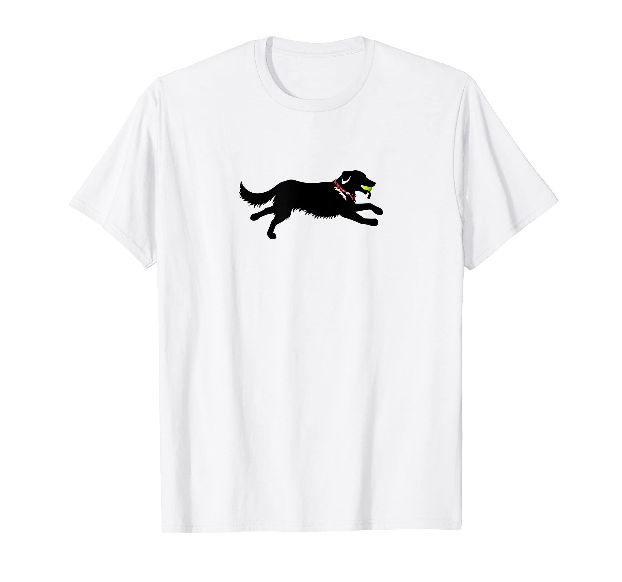 Golden Retriever Puppy Dog Plays Fetch Runs for Tennis Ball T-Shirt