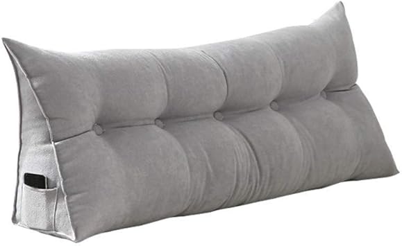 Respaldo Cojín De Cabeza De Cama De Algodón 100% Triángulo Creativo