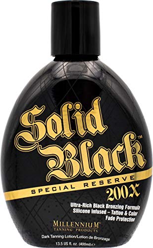 Millennium Tanning Solid Black Special Reserve