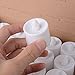 24pcs Tealights - Colour Changing Flickering Flameless LED Candle Light Tea light Mood Light for Wedding Party Club Decor in White (Battery include)