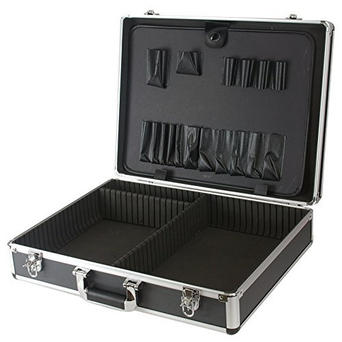 SRA Cases ENACFYA032 Aluminum Hard Tool Case, 20.8 x 15.8 x 5.1