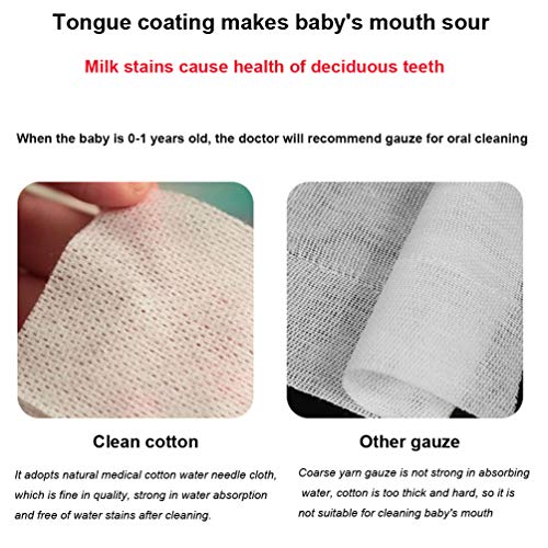 Serlife Baby Teeth Soft Gauze Infant Finger Clean Oral Toothbrush