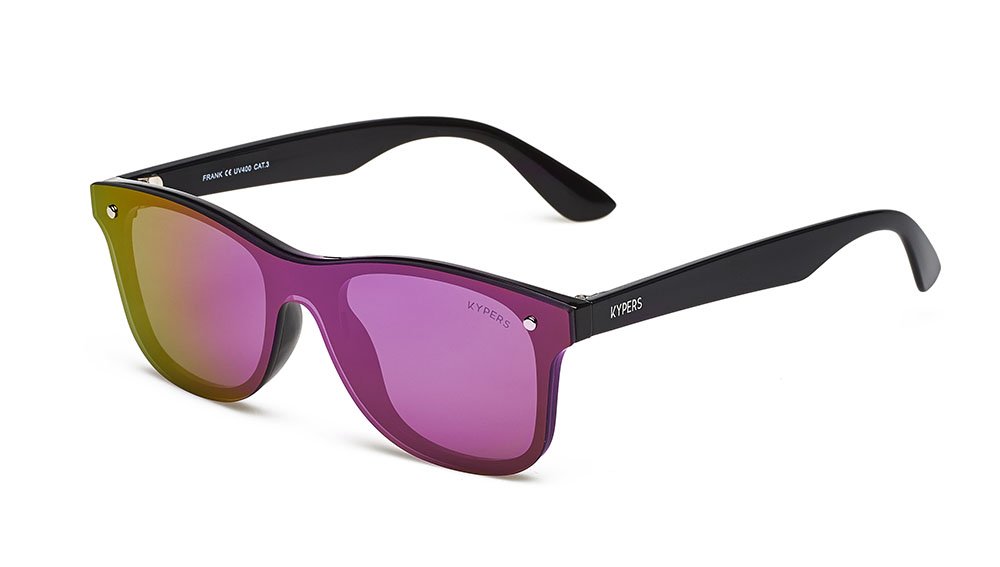 Kypers Frank Sunglasses Retro Square Polycarbonate Lens with 100% UV 400