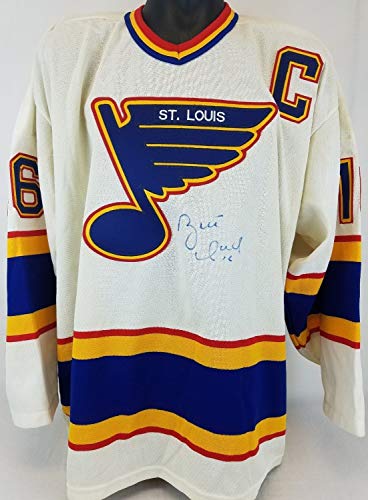 Brett Hull Autographed Signed Authentic Maska Nhl Blues Jersey See Pictures JSA