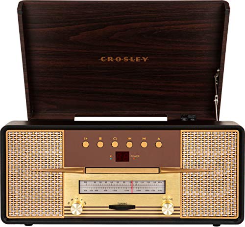 Crosley CR7016A-MA Rhapsody 3-Speed Turntable with