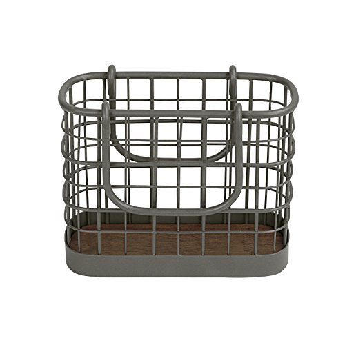 Spectrum Diversified Vintage Napkin Holder, One Size, Industrial Gray