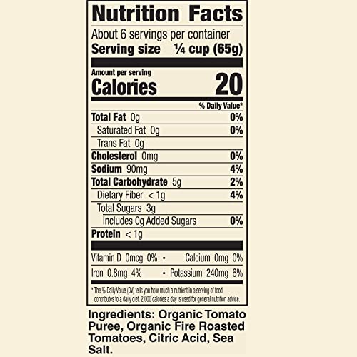 MUIR GLEN ORGANIC CRUSHED FIRE ROASTED CANNED TOMATOES, 14.5 OZ.
