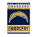 Northwest NFL Los Angeles Chargers Unisex-Adult Raschel Throw Blanket, 60
