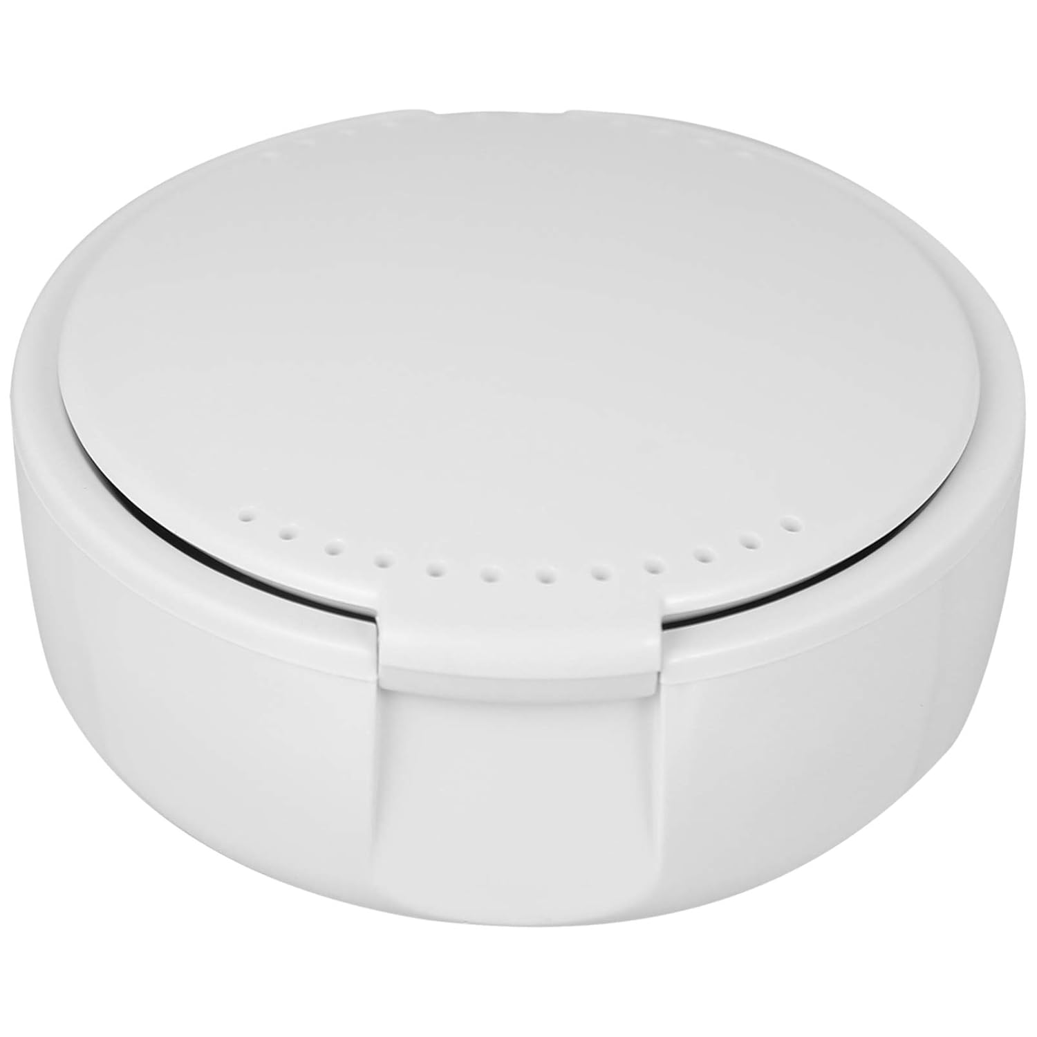 ARTIBETTER Denture Case Denture Bath Case Cup Box Holder Storage Soak Container Mouthguard Retainer Container For Travel Cleaning Store White : Beauty