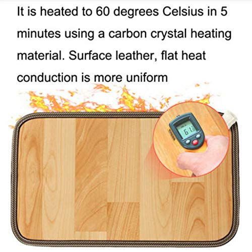 image for SGYH 50W Electric Heating Carpet Foot Warmer Desk Heater Desktop Heate