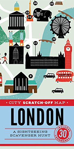 City Scratch-Off Map: London: A Sightseeing