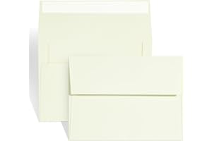 A7 ivory Invitation 5x7 Envelopes - Self Seal, Square Flap,Perfect for 5x7 Cards, Weddings, Birthday, invitations, Graduation