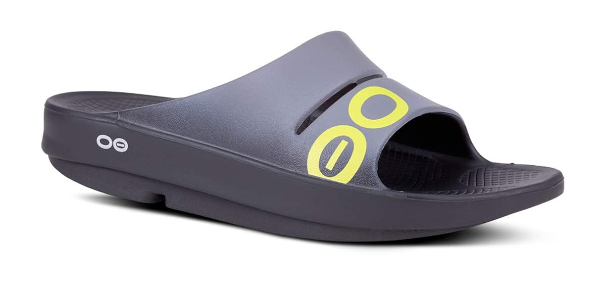 oofos post run recovery slide sandal