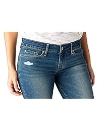 Firma de Levi Strauss & Co. Jeggings elásticos para dama de baja variación (tamaño mediano)