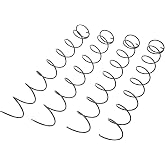 FIXOSHEE 4pcs Vending Machine Coil Springs Replacement for Beverage Shelf Pusher, Heavy Duty Steel Compression Springs for Snack Displays and Retail Shelf Displays in Grocery Stores
