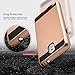 Galaxy Note 3 Case, Note 3 Case, 2-Piece Style Hybrid Shockproof Hard Case Cover + Circle(TM) Stylus Touch Screen Pen And Screen Protector - Rose Gold
