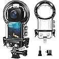 Coyktonty Waterproof Housing Case for Insta360 X5,50M Dive Case Protective Underwater Shell with Bracket Mount Adapter Accessories