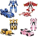 MINI FORCE 2018 New Version Miniforce X Transforming Commando X-Machine Robot Car Set of 4 BOLTBOT SEMIBOT(SAMMYBOT) MAXBOT LUCYBOT