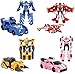 MINI FORCE 2018 New Version Miniforce X Transforming Commando X-Machine Robot Car Set of 4 BOLTBOT SEMIBOT(SAMMYBOT) MAXBOT LUCYBOT