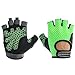 YunDoog Sports Half Finger Gloves for Workout, Training, Fitness, Bodybuilding and Exercise Men&Women (Free Size)