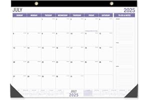 GETVOW Large Desk Calendar 2025-2026, Runs from July 2025 to December 2026, 22" x 17" Desk Calendars with to-do List, 18 Months Calendar 2025, Extra Large Desk Calendar for Home or Office