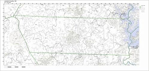 Lincoln County Nc Map Lincoln County, North Carolina Nc Zip Code Map Not Laminated: Amazon.com:  Office Products