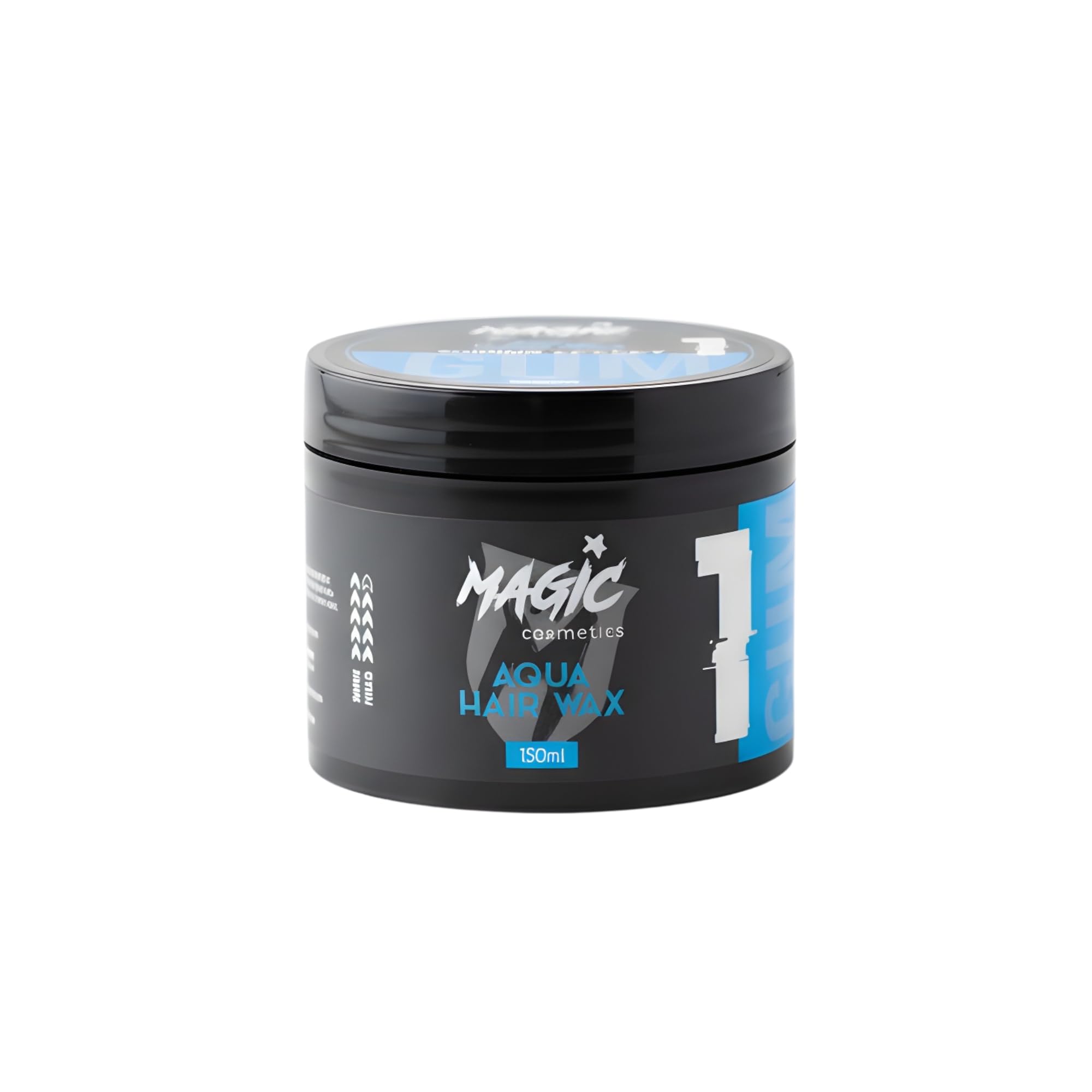 Magic Cosmetics Hair Styling Wax | Aqua Hair Wax | Shinnig Effect | Strong Hold Texture | For All Hair Types | For Man & Woman | Gum | 150 ml