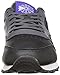 Reebok Women's Cl Lthr Eb Fashion Sneaker, Black/Coal/Ash Grey/Ultima, 7.5 M US