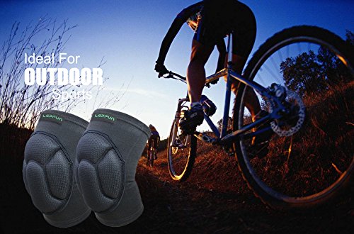 image for Lepfun S9000 Knee Pads, (1Pair) Thick Sponge Anti-collision Kneeling K