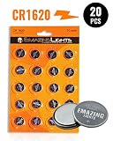 Emazing Lights CR1620 3 volt Button Cell Lithium Batteries (