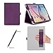 ProCase Galaxy Tab S2 9.7 Case - Stand Folio Cover Case for Galaxy Tab S2 Tablet (9.7 inch, SM-T810 T813 T815 T817 T818 T819), with Hand Strap, auto Sleep/Wake (Purple)